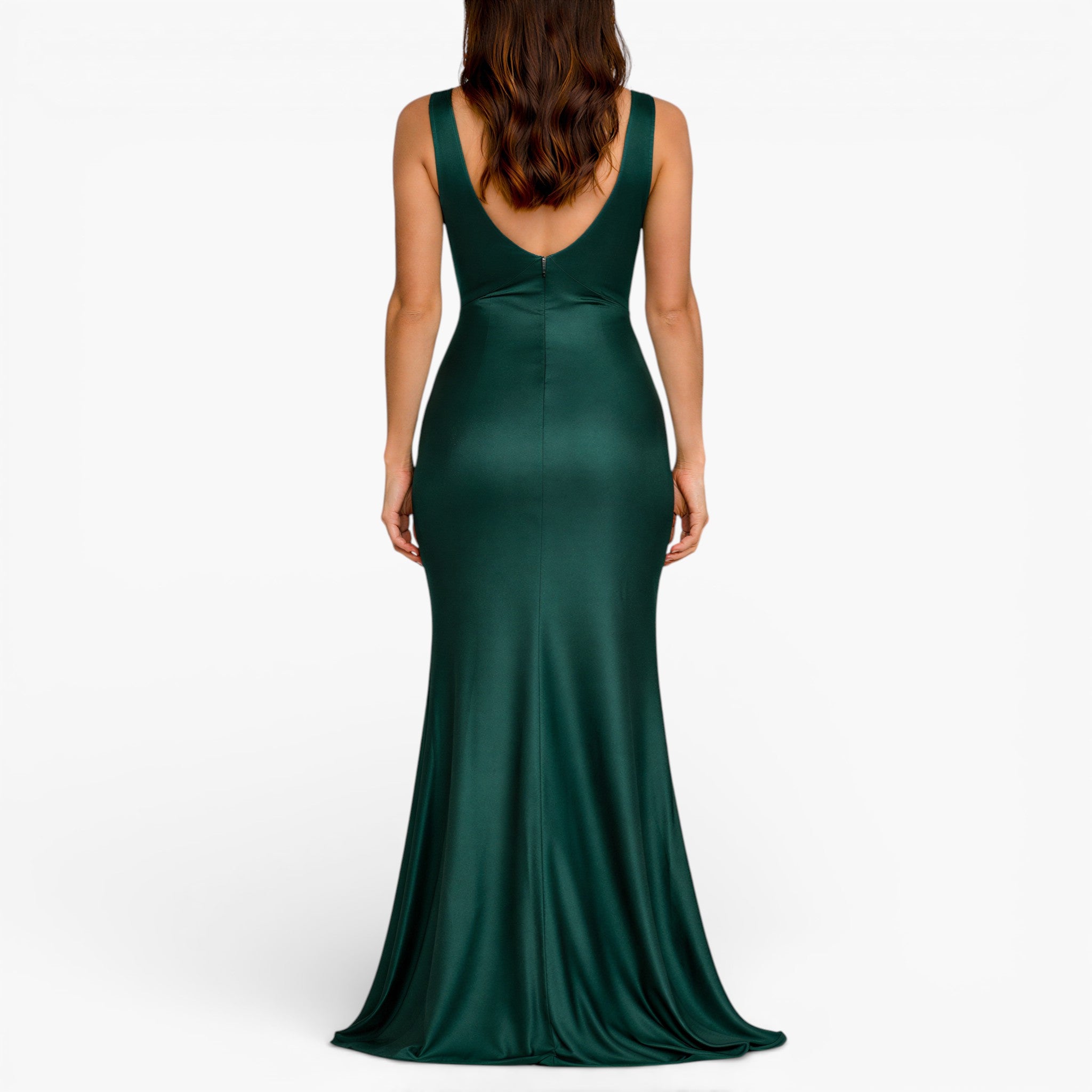 Maxi Dress Women Satin Classic Luxury Evening Dress