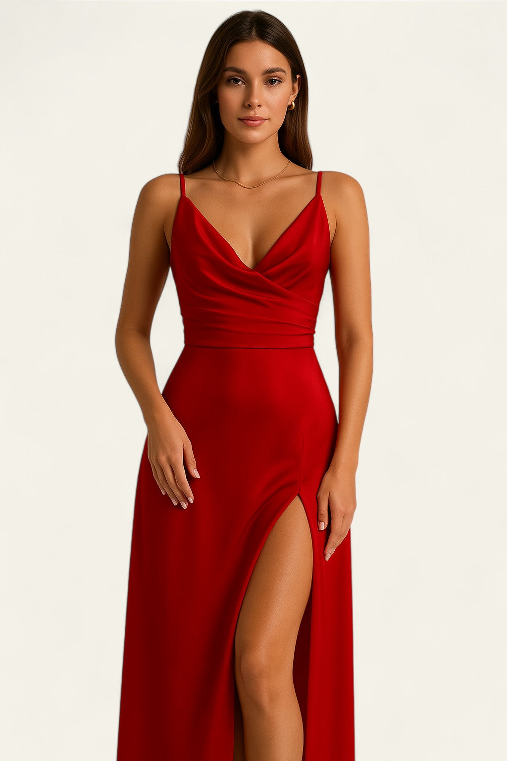 SORAYA SATIN DRESS