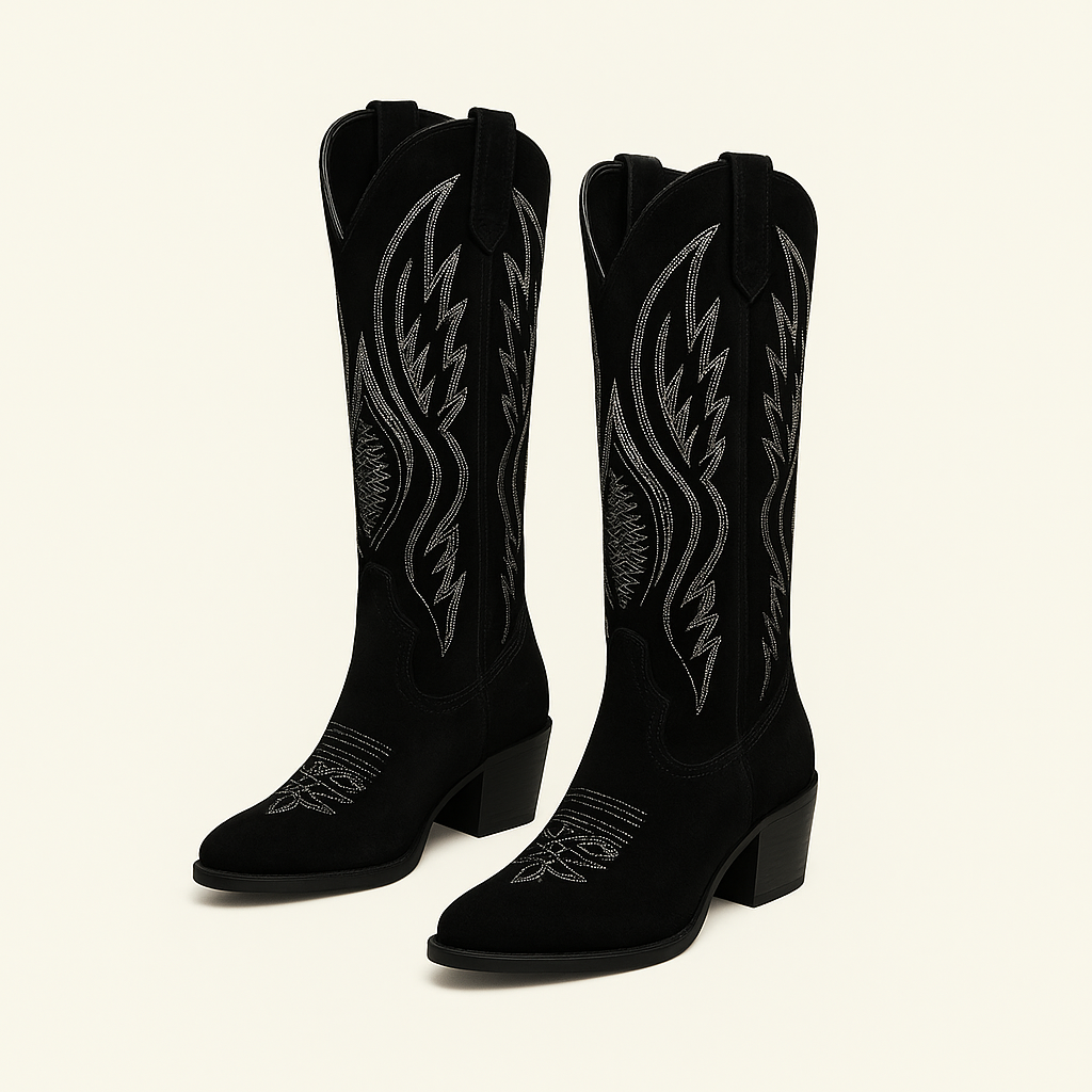 AUSTIN EMBROIDERED COWBOY BOOTS