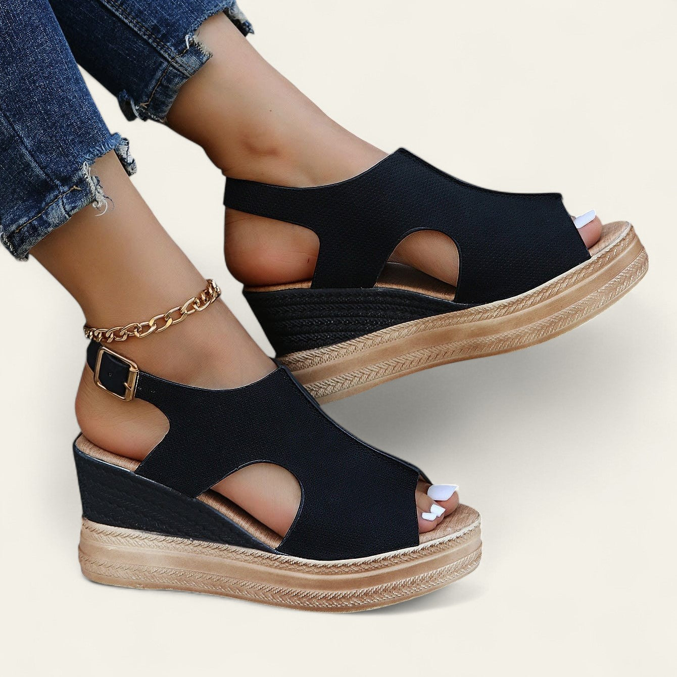 LIRENA WEDGE SANDAL