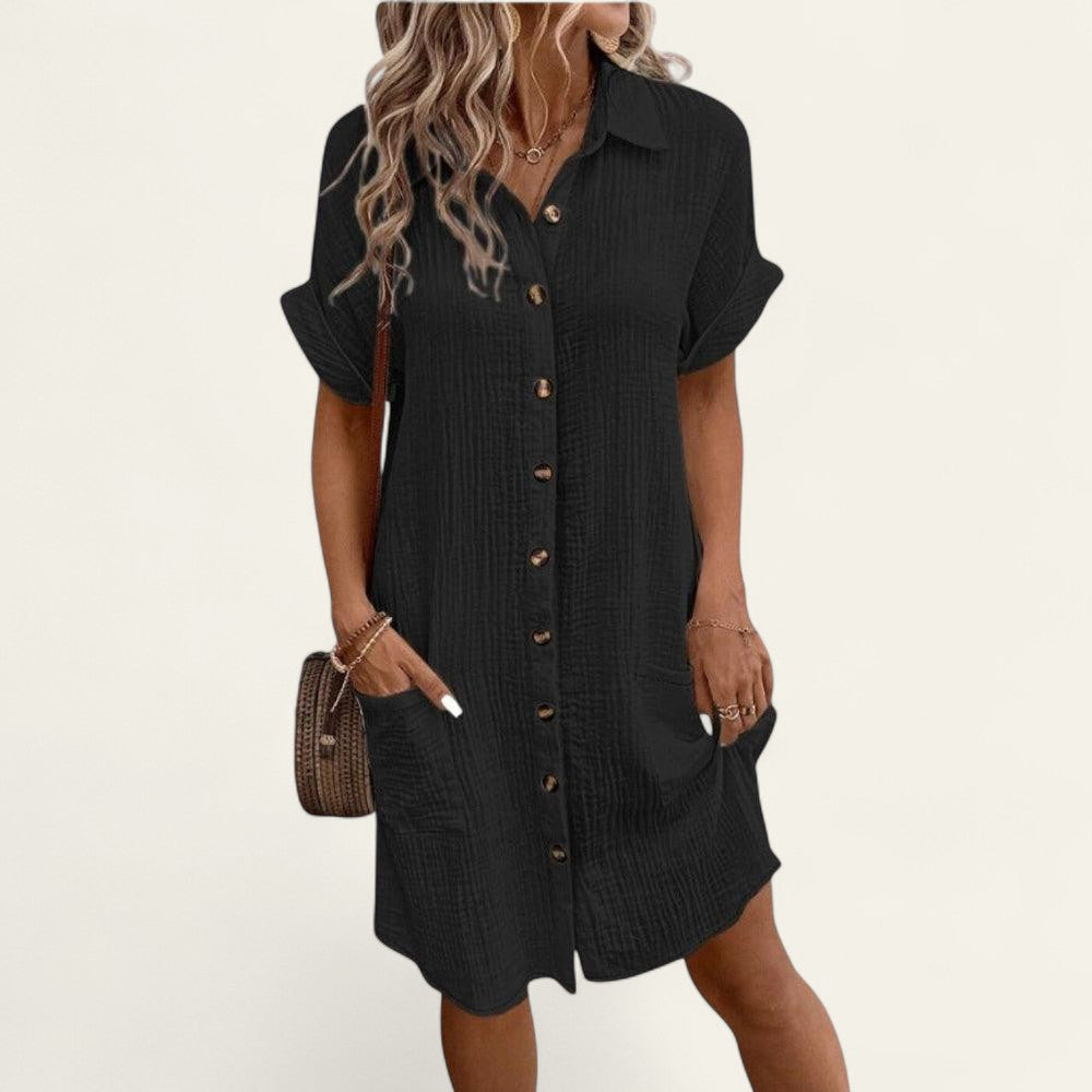 VESTIDO SOLANA BUTTON